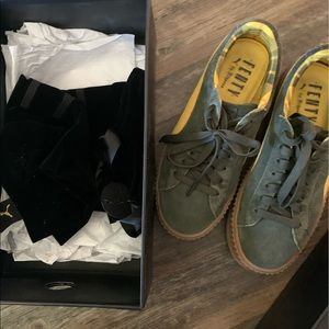 Puma fenty shoes, limited edition